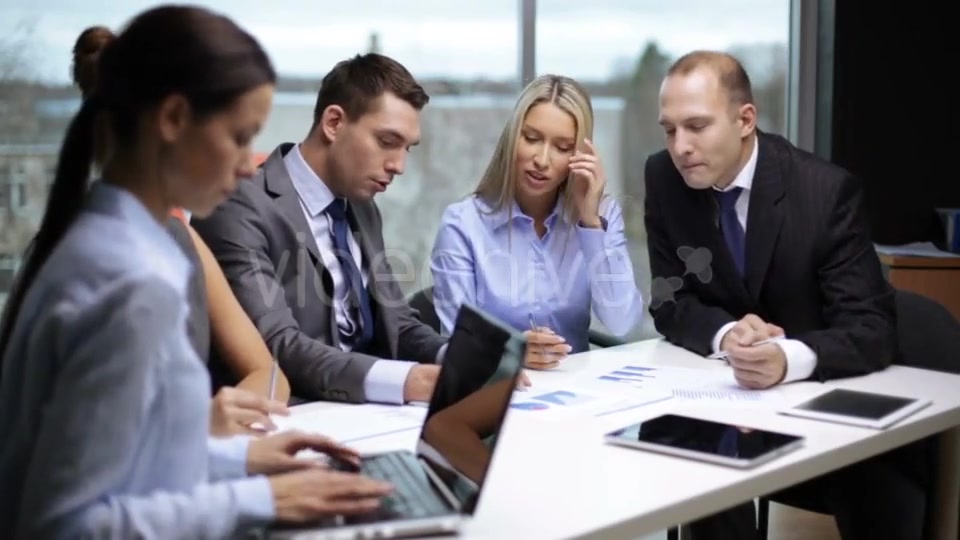 Group Of Business People Meeting At Office  Videohive 11509506 Stock Footage Image 4
