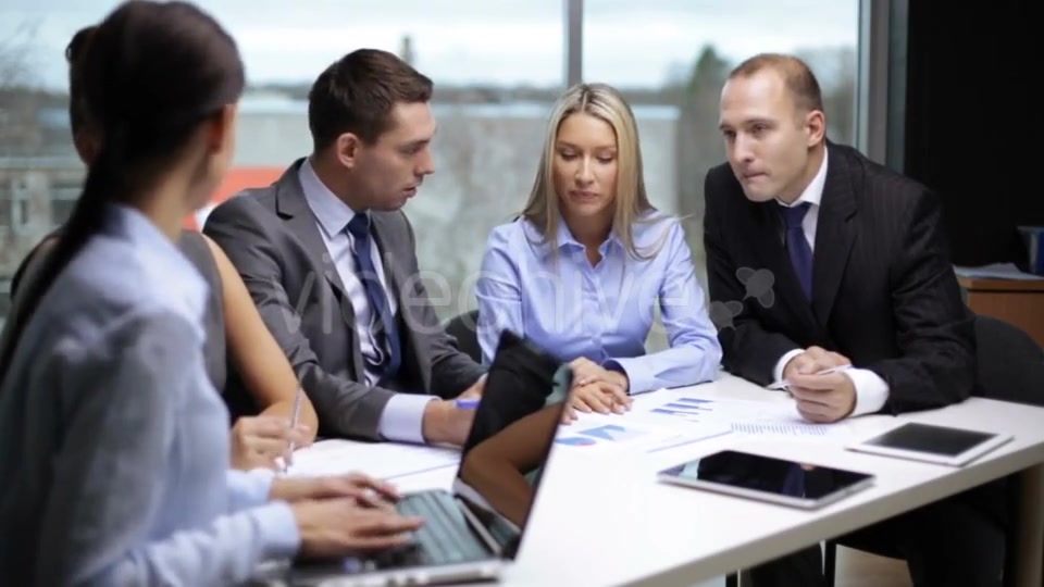 Group Of Business People Meeting At Office  Videohive 11509506 Stock Footage Image 5