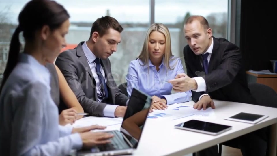 Group Of Business People Meeting At Office  Videohive 11509506 Stock Footage Image 6