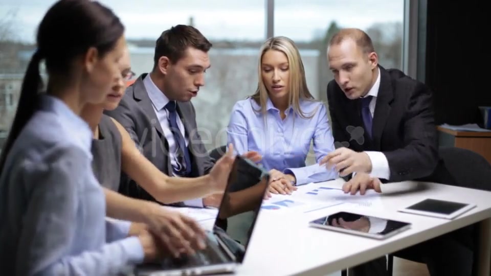 Group Of Business People Meeting At Office  Videohive 11509506 Stock Footage Image 7