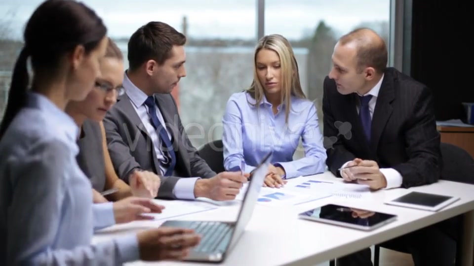 Group Of Business People Meeting At Office  Videohive 11509506 Stock Footage Image 9
