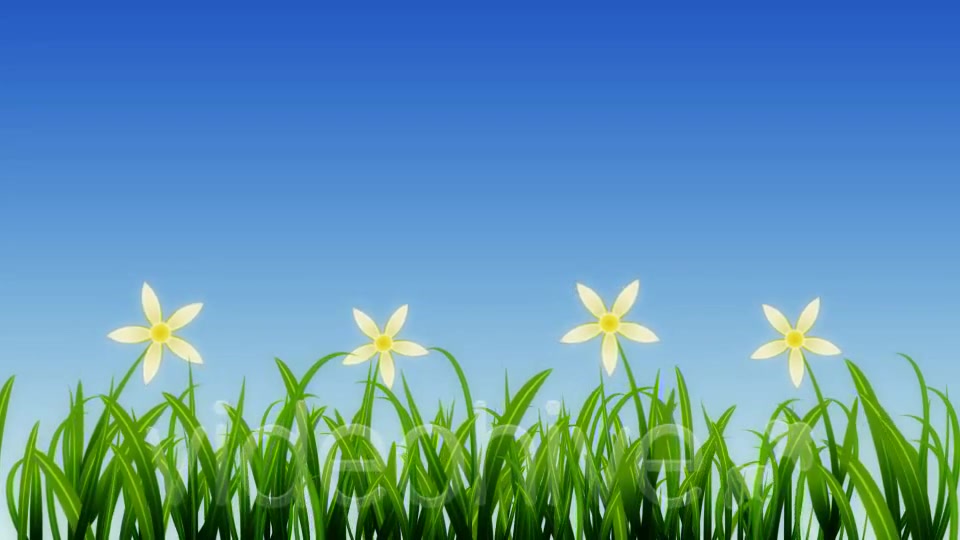 Growing Grass and Flowers Videohive 93075 Motion Graphics Image 6