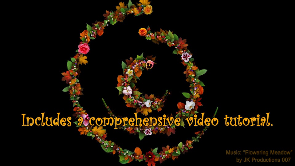 Growing vines and flowers - Download Videohive 19355384