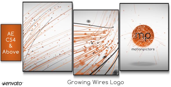 Growing Wires Logo - 2291859 Videohive Download