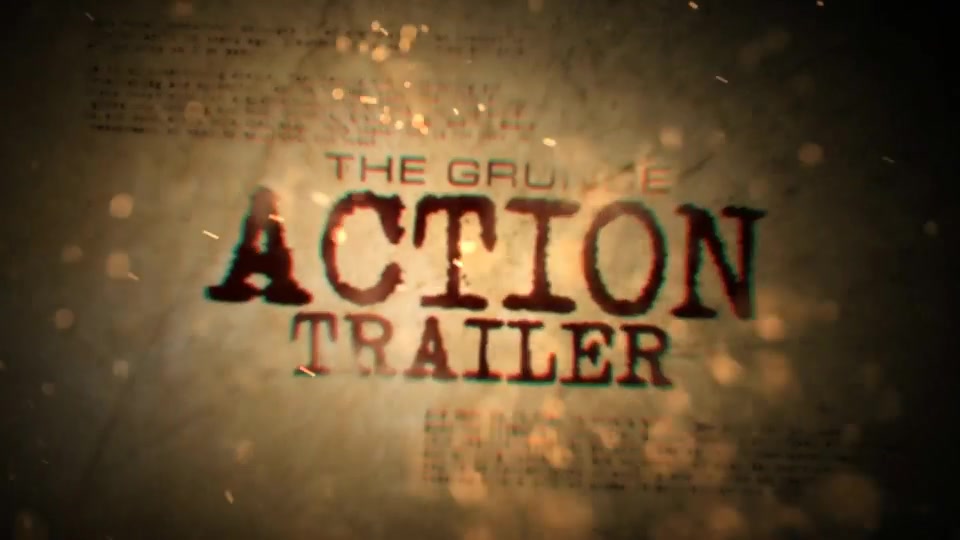 Grunge Action Trailer Videohive 13469245 After Effects Image 10