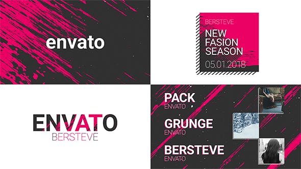 Grunge Broadcast Package - Download Videohive 21319891