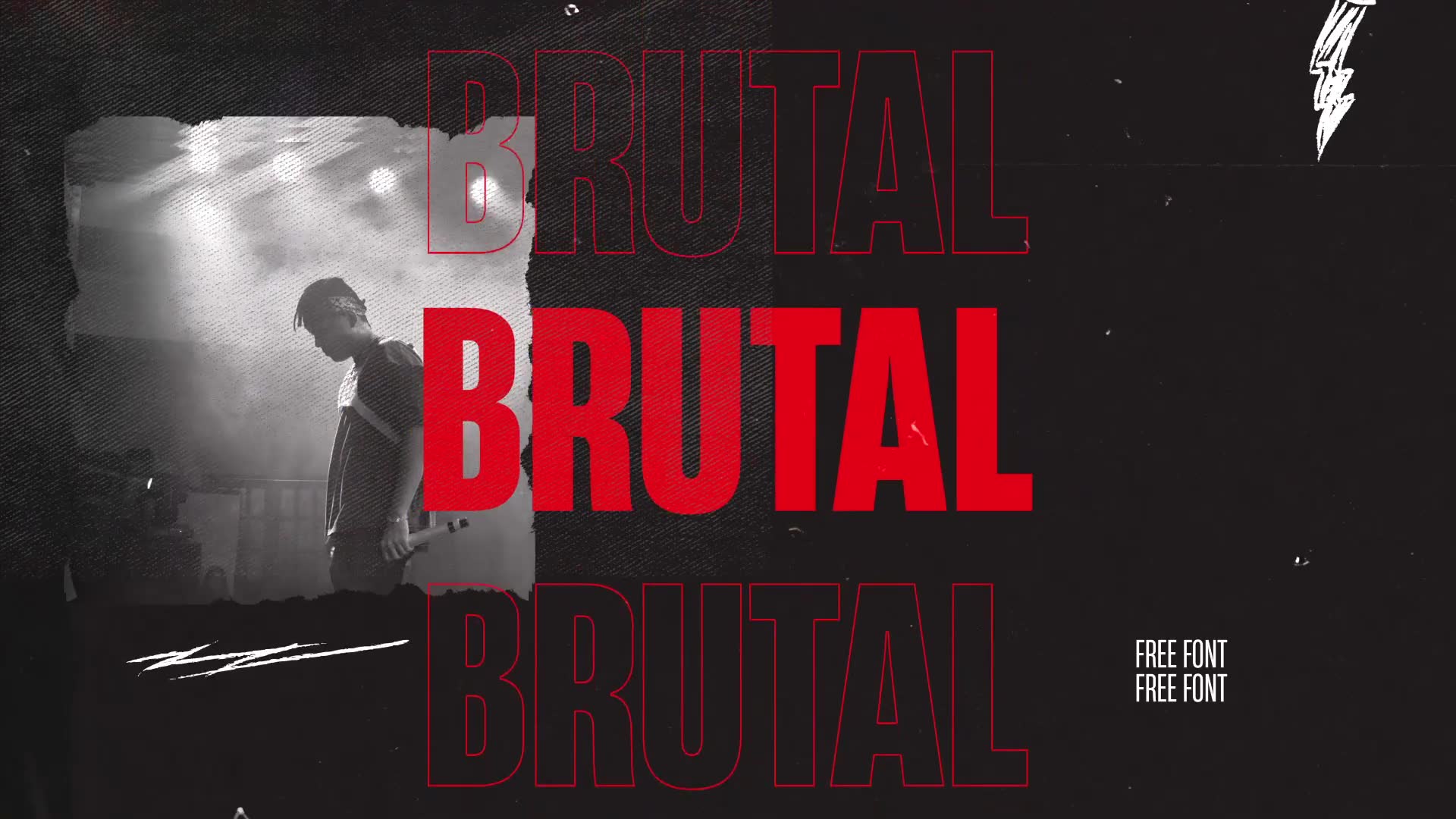 Grunge Brutalism Intro Videohive 44639192 After Effects Image 5