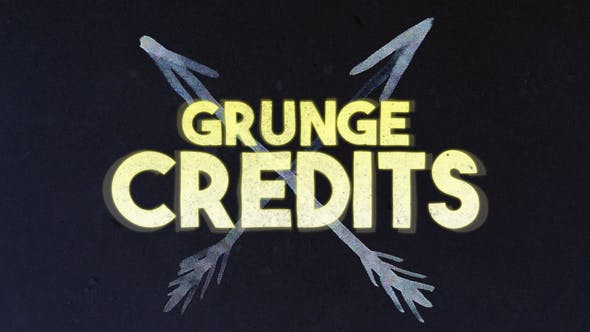 Grunge Credits - Download Videohive 29664372