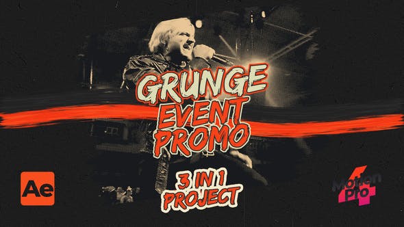 Grunge Event Promo - 38735338 Download Videohive