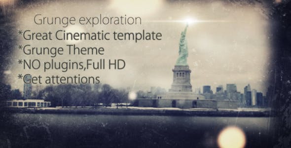 Grunge Exploration - Videohive Download 9401974