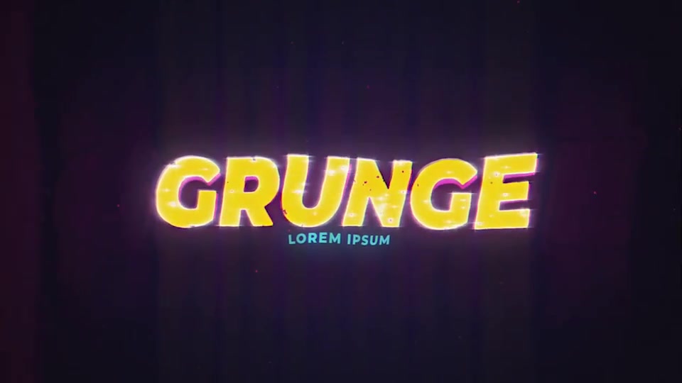 Grunge Glitch Intro & Logo Videohive 31445517 After Effects Image 11