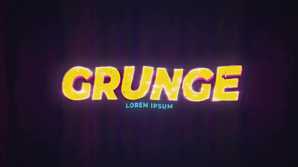 Grunge Glitch Intro & Logo Videohive 31445517 After Effects Image 12
