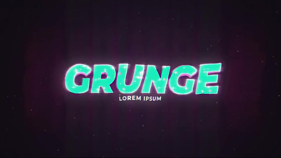 Grunge Glitch Intro & Logo Videohive 31445517 After Effects Image 2