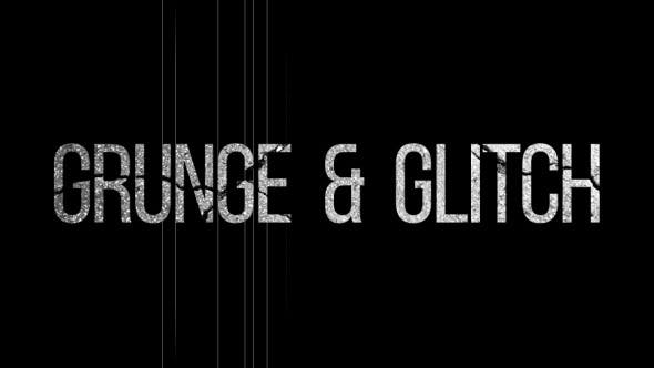 GRUNGE & GLITCH Logo opener - Download Videohive 11082284