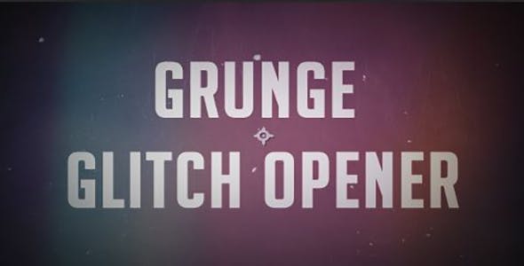 Grunge Glitch Opener - Download Videohive 17560617