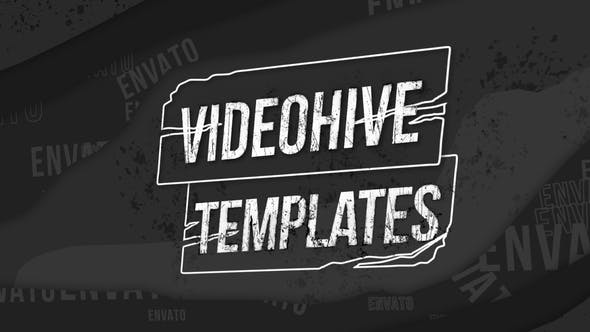 Grunge Intro & Logo Title Reveal - Videohive Download 43928355
