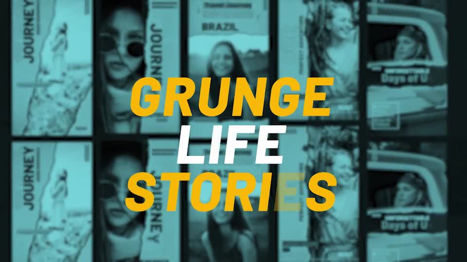 Grunge Life Stories Videohive 43116803 After Effects Image 1