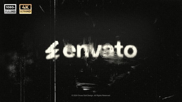 Grunge Logo Reveal - 54947846 Videohive Download