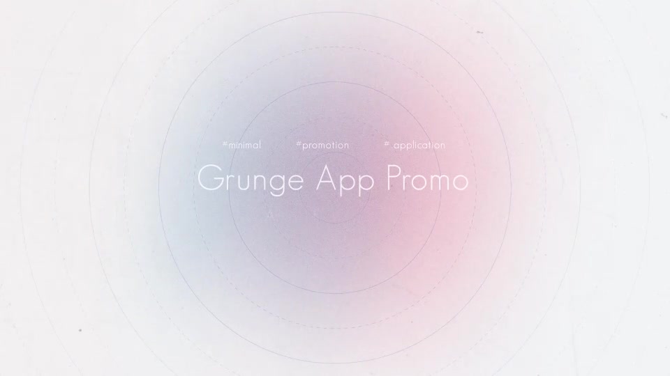 Grunge Minimal App Promo Videohive 33402496 After Effects Image 12