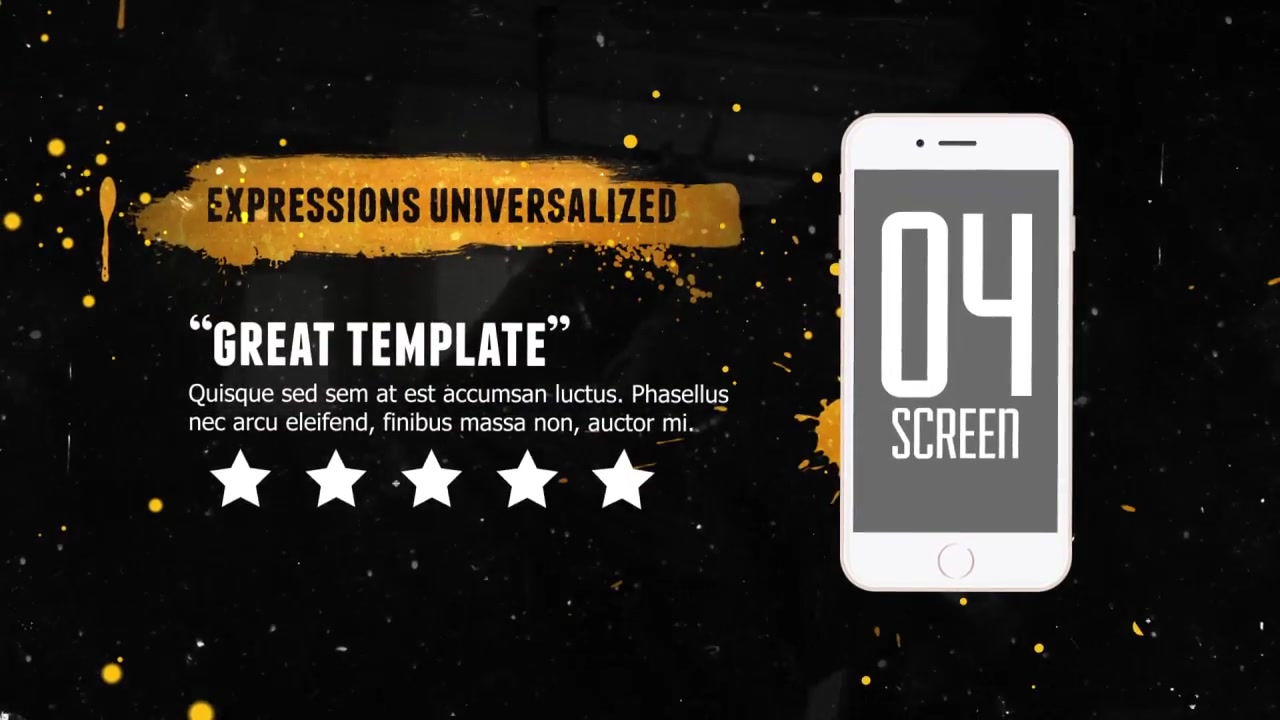 Grunge Mobile App Promo - Download Videohive 13310779