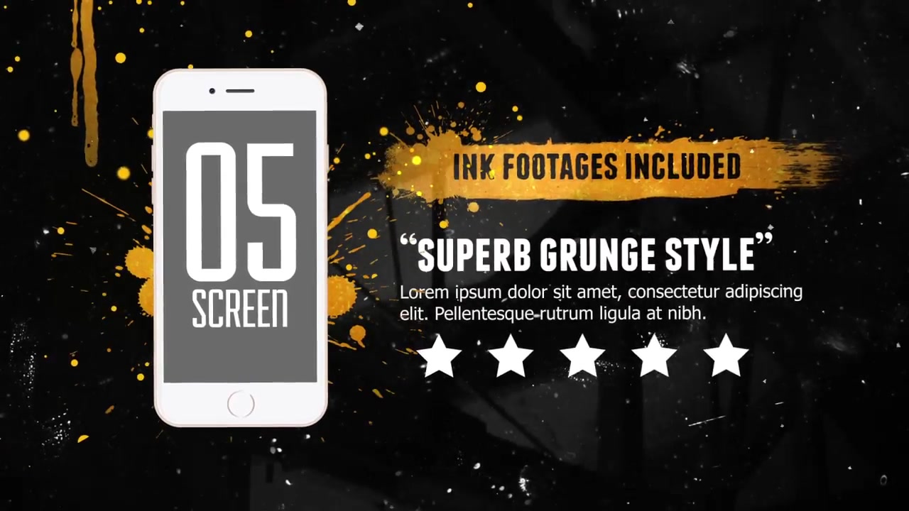 Grunge Mobile App Promo - Download Videohive 13310779