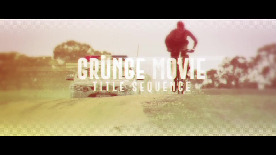 Grunge Movie Title Sequence Videohive 20063864 After Effects Image 11