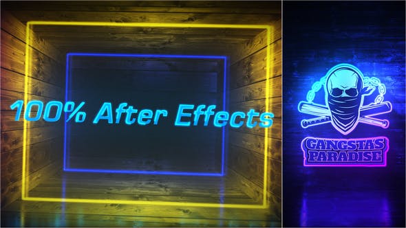 Grunge Neon Intro - 28379722 Download Videohive