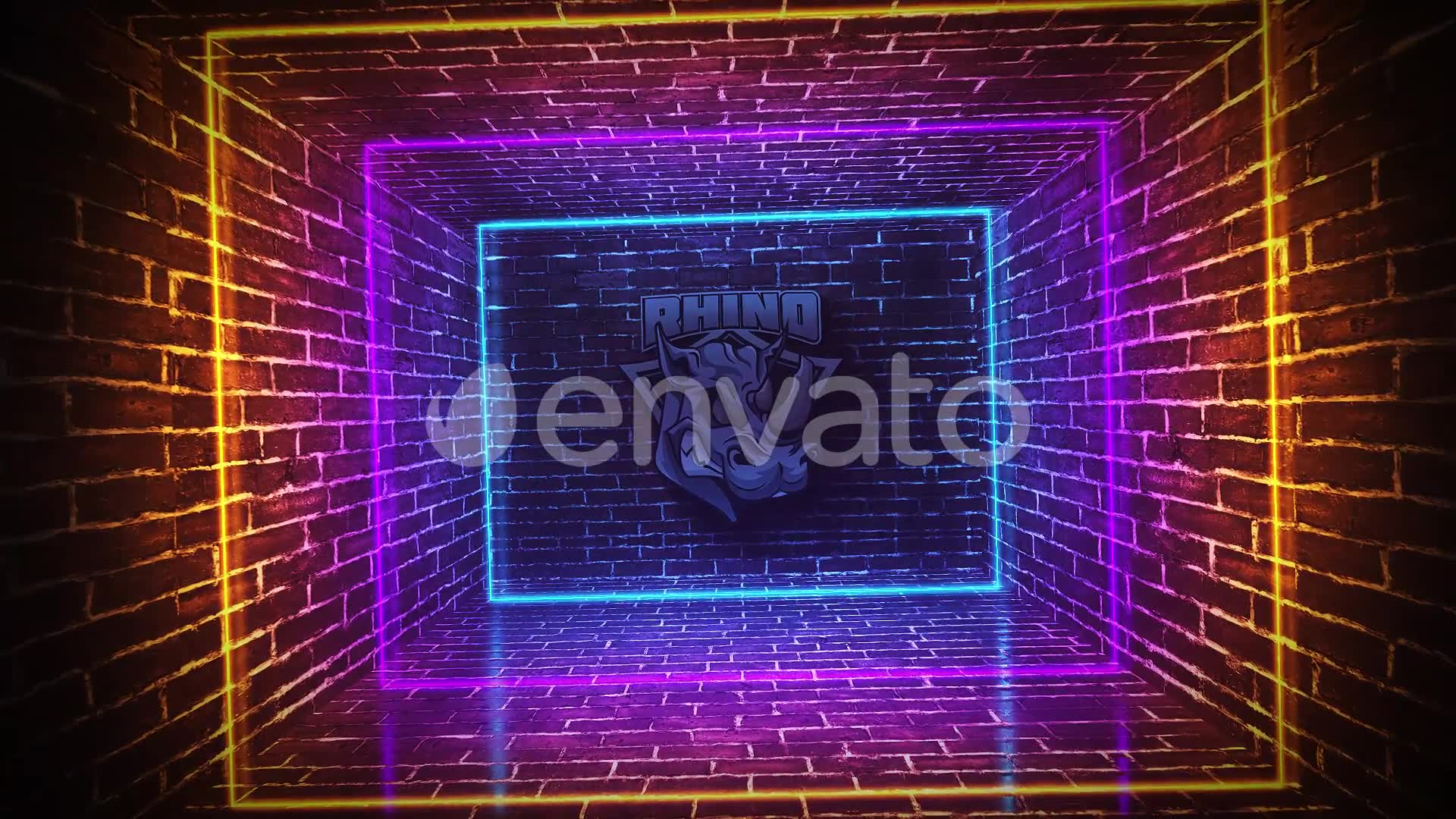 Grunge Neon Logo Videohive 26363635 After Effects Image 2