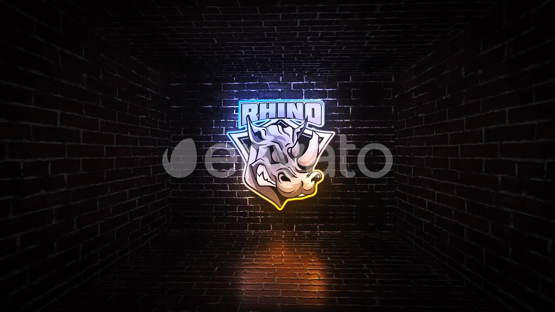 Grunge Neon Logo Videohive 26363635 After Effects Image 3
