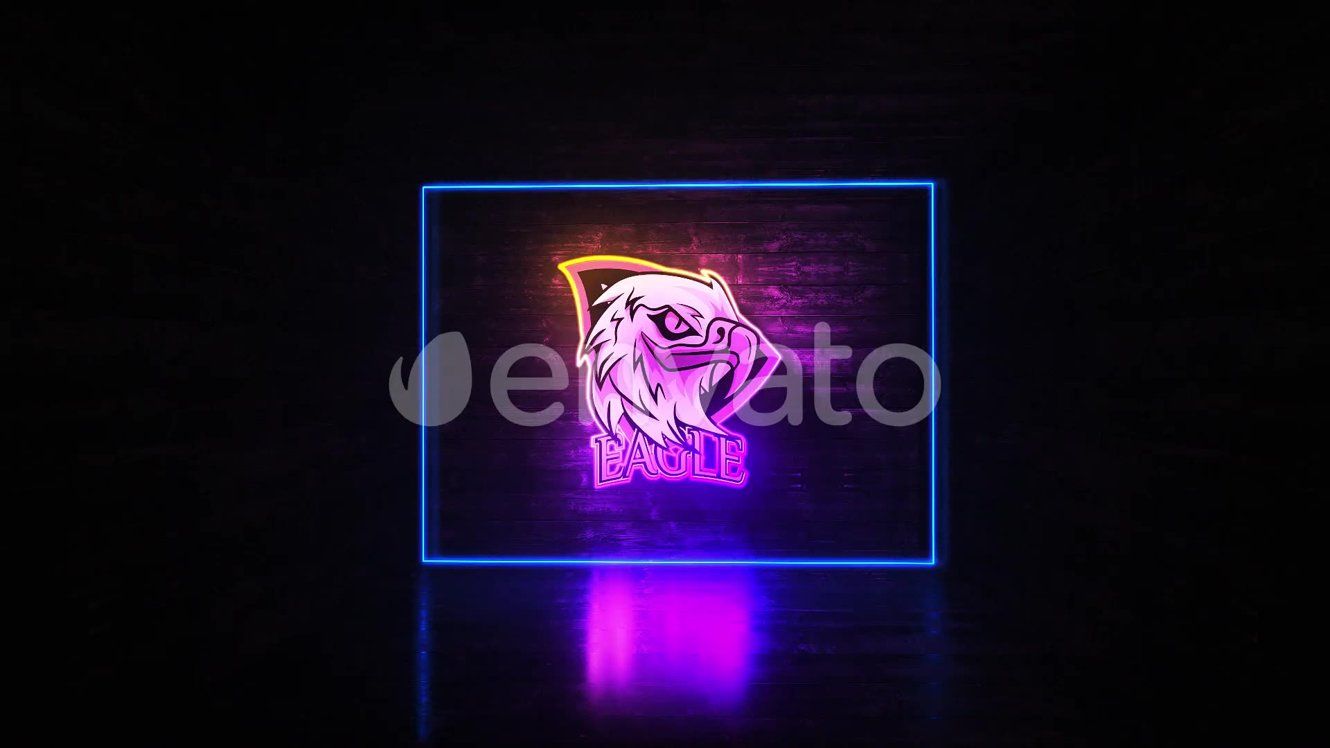 Grunge Neon Logo Videohive 26363635 After Effects Image 6