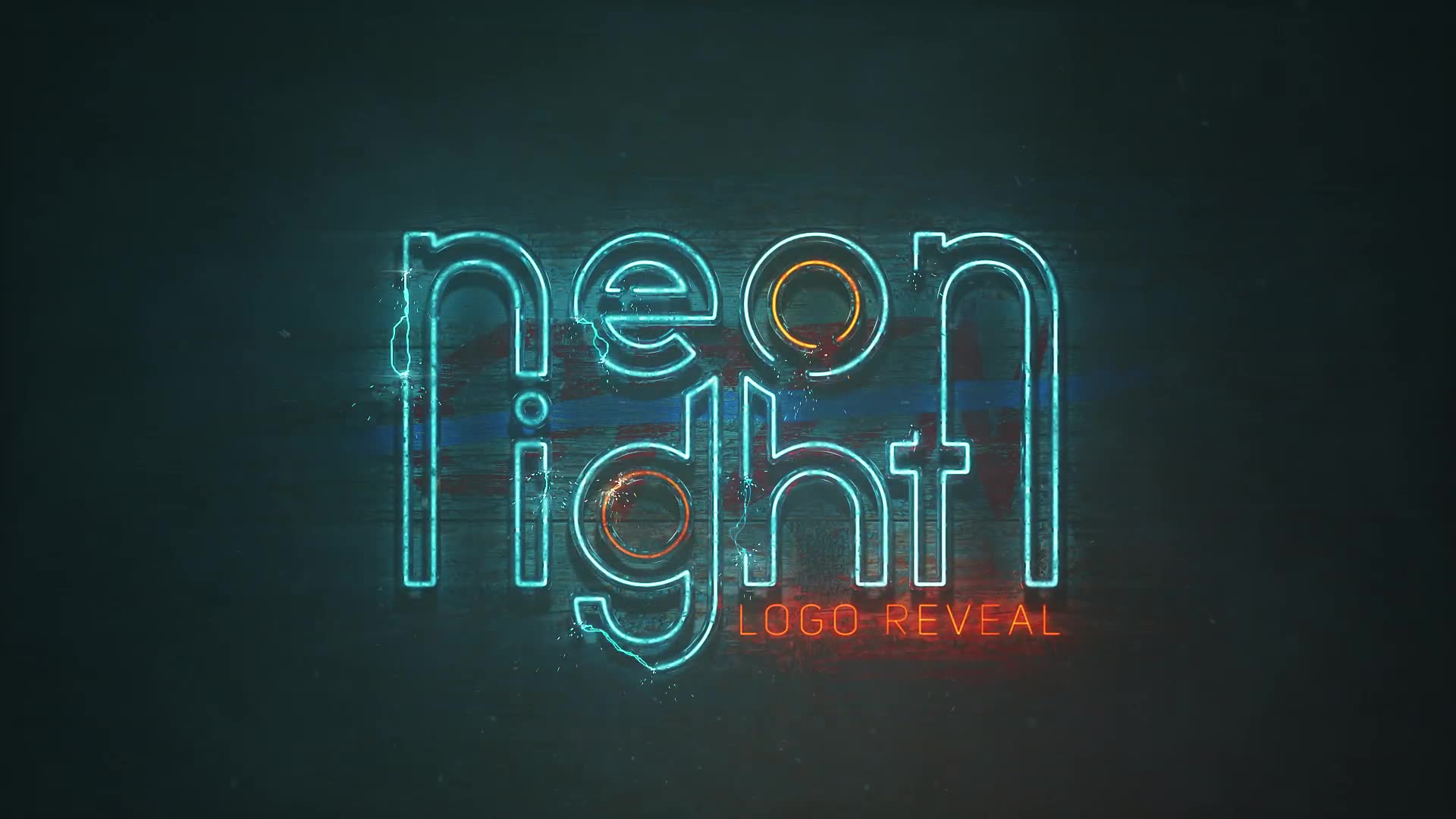 Grunge Neon Logo Videohive 25272519 After Effects Image 2