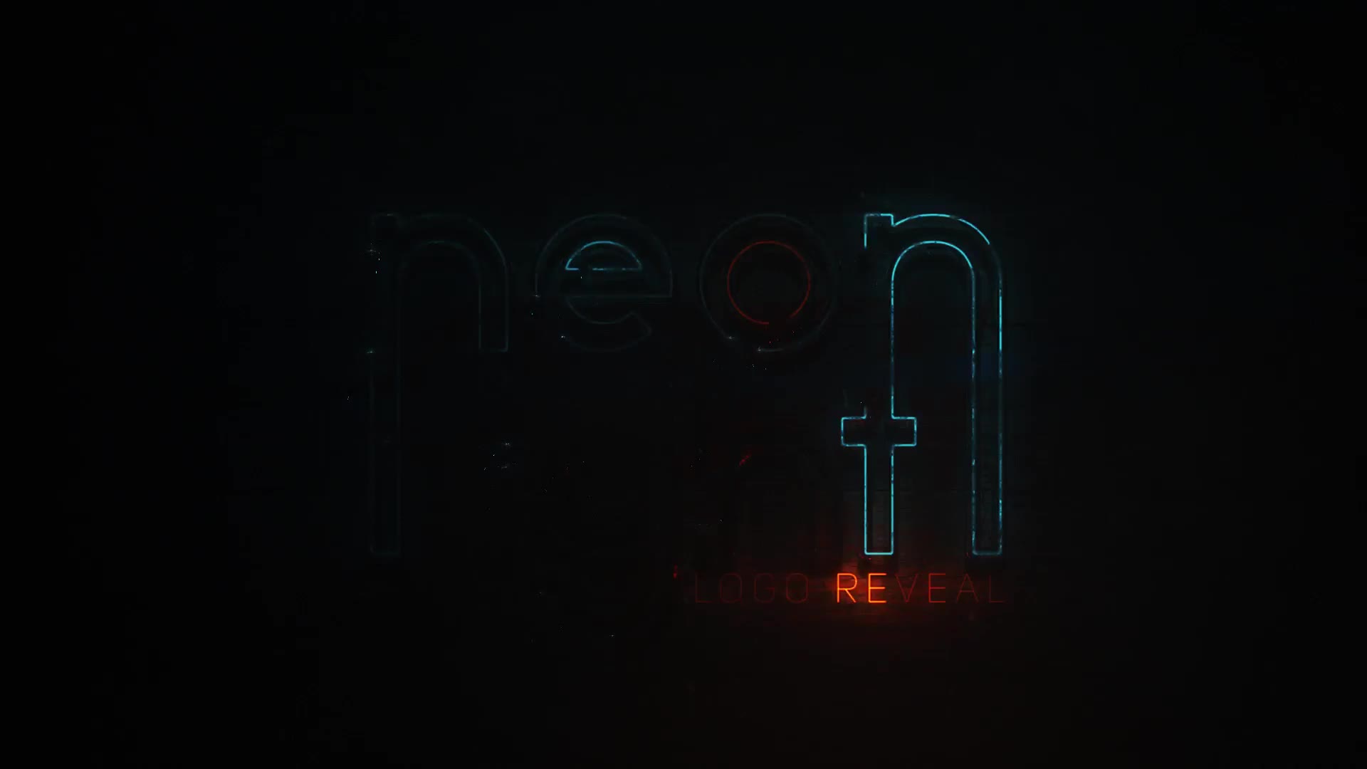 Grunge Neon Logo Videohive 25272519 After Effects Image 3