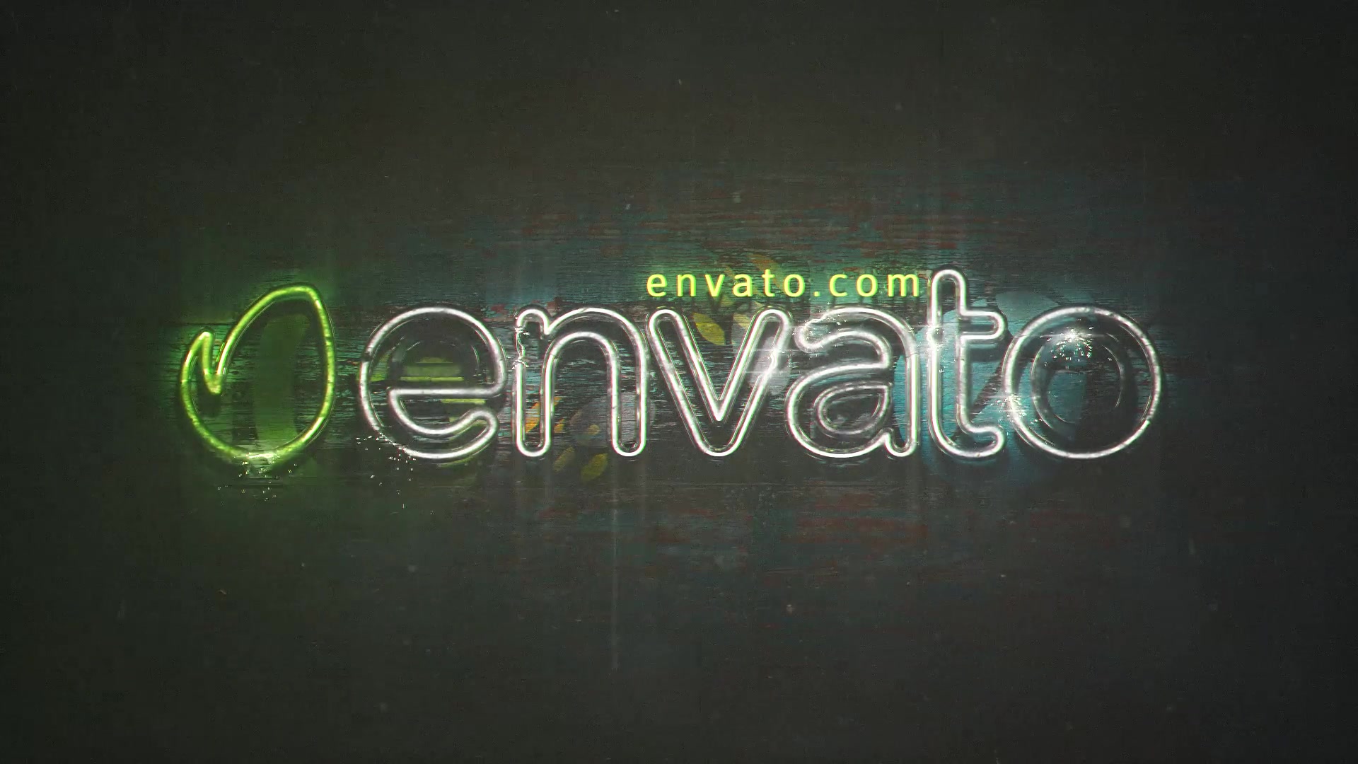 Grunge Neon Logo Videohive 25272519 After Effects Image 5