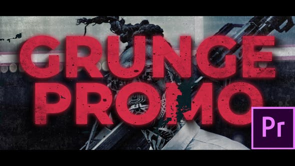 Grunge Neon Promo - Videohive Download 24583788