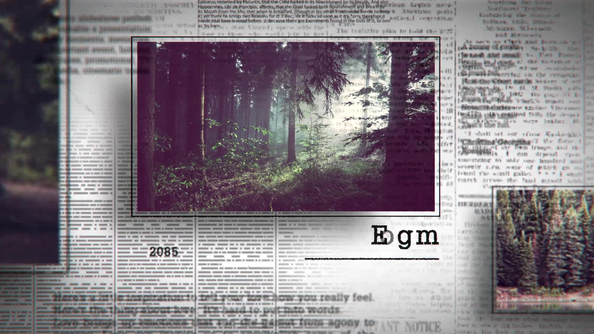 Grunge Newspaper Slideshow Videohive 19828399 After Effects Image 7