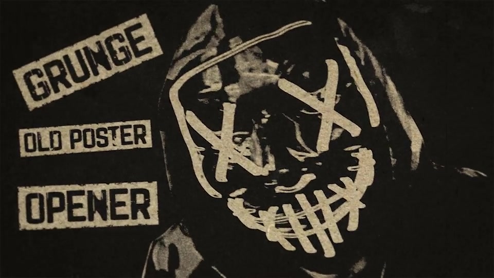 Grunge Old Poster Opener Videohive 27389878 Premiere Pro Image 4