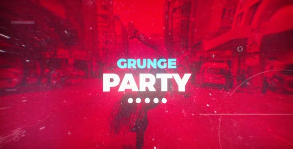 Grunge Party Promo - 20941065 Videohive Download