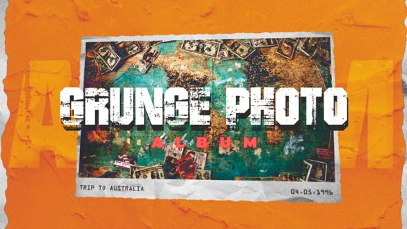 Grunge Photo Album - Videohive 32626012 Download