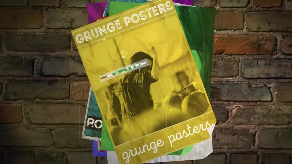 Grunge Posters Videohive 19399978 After Effects Image 1