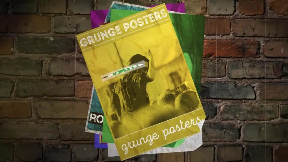 Grunge Posters Videohive 19399978 After Effects Image 2