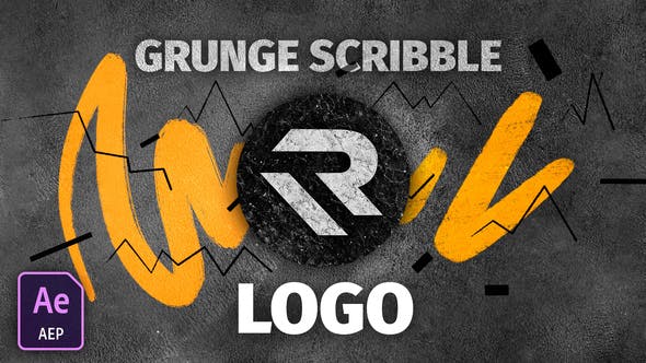 Grunge Scribble Logo - Videohive 27484166 Download