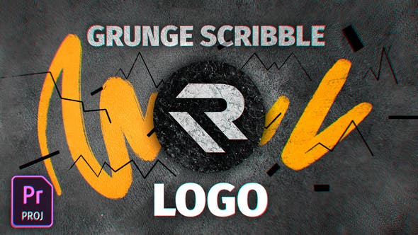 Grunge Scribble Logo - Videohive 27541437 Download