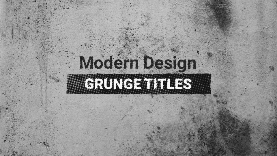Grunge Titles Videohive 23257635 After Effects Image 11