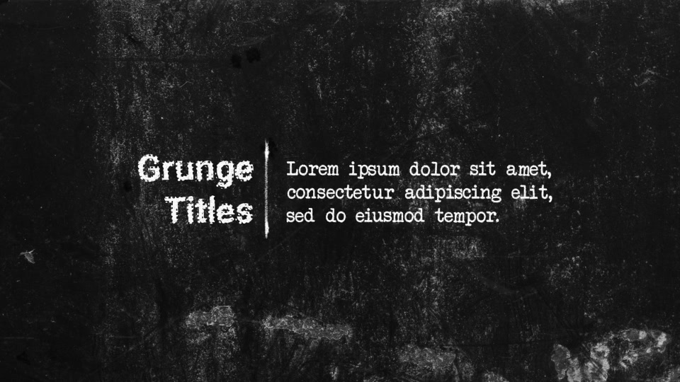 Grunge Titles Videohive 23257635 After Effects Image 6