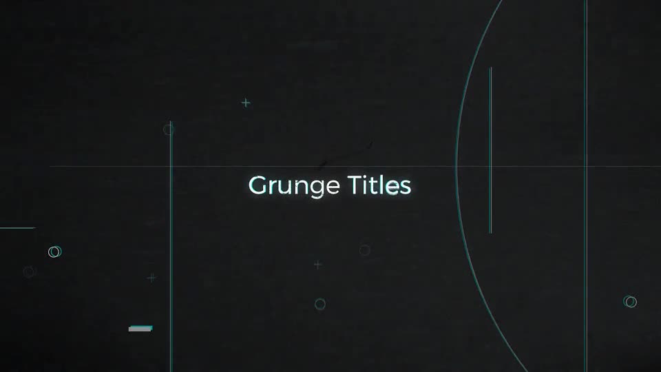 Grunge Titles Videohive 21513599 After Effects Image 1