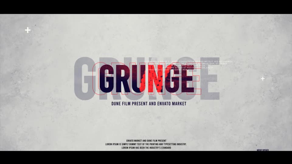 Grunge Titles Videohive 40076599 After Effects Image 2