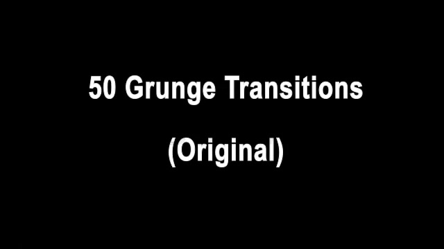 Grunge Transitions (50 Pack) - Download Videohive 3959286