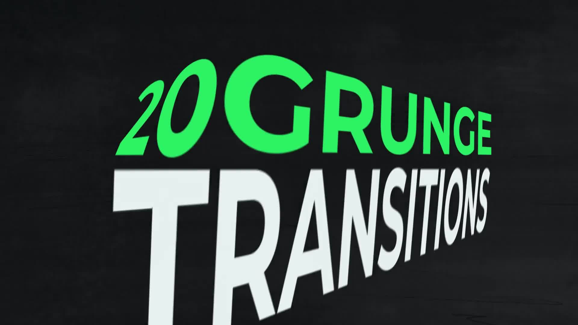 Grunge Transitions Videohive 42203222 After Effects Image 1