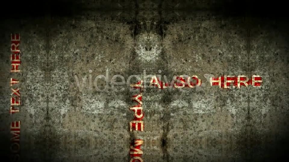 Grunge Wall Typography Videohive 129705 After Effects Image 7