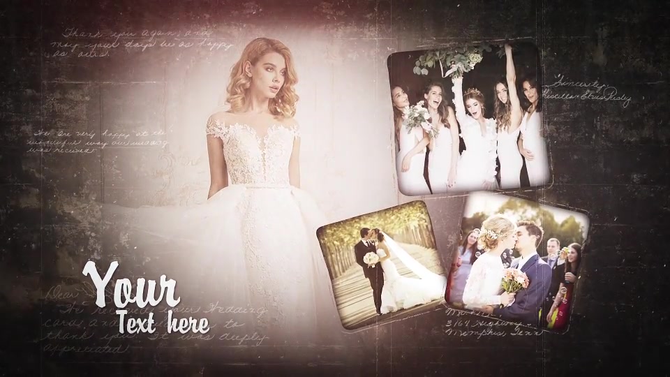 Grunge Wedding Slideshow Videohive 22806634 After Effects Image 10